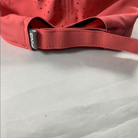 NWOT PING Women’s Golf Hat salmon - Picture 3 of 6